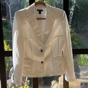 Jones New York Women's Ivory Blazer